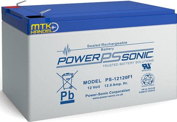 POWERSONIC PS 12120 / 12V 12Ah VdS